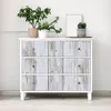 Selbstklebende Tapete Möbelfolie Holzoptik Weiß Shabby Chic Produktbild-Vorschau 9