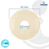 tecuro Scharnierrosette Ø 18 mm x Ø 65 mm x 6,5 mm - Produktbild-Vorschau 3