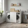 VDD - Wasmachine ombouw - Wasmachinekast - Waskast - Droger Productafbeelding-voorbeeld 2