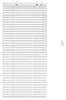 vidaXL Tende veneziane bianche, 55 x 130 cm, barra da 35 mm Anteprima dell’immagine prodotto 1
