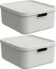 Albula Light 2er-Set Box 20l, Farbe:Mistletoe white Produktbild-Vorschau 1