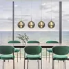 ZMH lampa wisząca stół jadalny 4 płomienie szara lampa Podgląd zdjęcia produktu 7