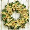 Künstliche Weihnachtsblumen, 30 Stück, gold, 7,5/10/15 cm Productafbeelding-voorbeeld