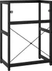 vidaXL Koupelnový rám na umyvadlo černý 59x38x83 cm železo Náhled obrázku produktu 5