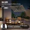 Sekey Sonnenschirm 300x200 cm rechteckig mit Produktbild-Vorschau 4