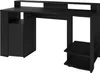 Bureau de jeu à LED, noir mat, 152 x 61,5 x 87 cm Voir les images du produit 10