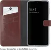 Selencia Bibliothèque en cuir véritable pour le Samsung Voir les images du produit 3