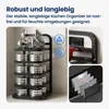Heikoeco® Küchentheken-Aufbewahrungsregal, Topf- und Produktbild-Vorschau 3