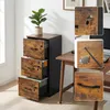 Relaxdays Archiefkast met hangmappen, 3 afsluitbare lades, Productafbeelding-voorbeeld 5