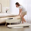 HOMCOM Sitzbank mit Stauraum Polsterbank mit Fleece-Optik, Produktbild-Vorschau 7