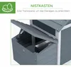 PawHut Zwerghühnerstall Zwerghühnerhaus mit Nistkasten Produktbild-Vorschau 6