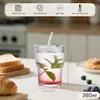 Fine Life Pro Gläser-Set Gerippte Glasbecher mit Deckel und Produktbild-Vorschau 2