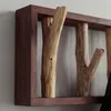 Wandgarderobe Treibholz 100 cm Handarbeit Unikat Produktbild-Vorschau 2