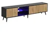 MODFU TV-Schrank Naturholz TV-Lowboard mit LED Beleuchtung Produktbild-Vorschau 9