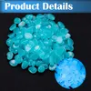Leuchtende Kieselsteine, 200 Stück, blau, im Dunkeln Produktbild-Vorschau 3