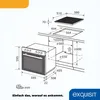 Exquisit EHE285-HBZ-020, Keramik, 4 Zone(n), Glaskeramik, Produktbild-Vorschau 6