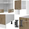 Eckküche Vicco R-Line Artisan-Eiche 247 x 60 cm , AP Produktbild-Vorschau 7