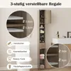 COSTWAY Badezimmerschrank, Badschrank Hochschrank mit Produktbild-Vorschau 5