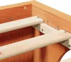 Bettrahmen Wachsbraun 120 x 190 cm Massives Kiefernholz Produktbild-Vorschau 7