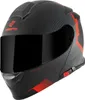 Bogotto H271 Wayke Klapphelm, schwarz matt/orange, S Produktbild-Vorschau 2