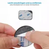 2x Metallplatte Metallplättchen Quadratisch Selbstklebend, Produktbild-Vorschau 3