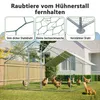 Hühnerstall Hühnerhaus Geflügelstall 3x6x2m Freilaufgehege Produktbild-Vorschau 5