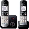 A product shot of a Panasonic cordless phone set on a white background. Voir les images du produit