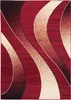 Tapiso Teppich DREAM Modern Wohnzimmer Beige Schwarz Rot  Produktbild-Vorschau 2