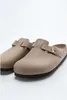 Birkenstock Boston Tobacco Braun Normal Fußbett - Pantoffel Produktbild-Vorschau 40