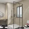 A modern bathroom with a walk-in shower, vanity, and toilet. Anteprima dell’immagine prodotto