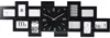 Wanduhr mit 10 schwarzen Bilderrahmen, 80 x 4 x 26 cm Produktbild-Vorschau 2
