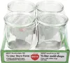 WECK Verre à bord rond linteau 0,75 l Plateau de 4 avec Voir les images du produit 4