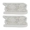 2er-Pack Silikonformen mit Rosenblumenmuster, Produktbild-Vorschau 5