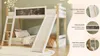 Etagenbett 90x200 cm Kinderbett aus Holz & PB mit Rutsche Produktbild-Vorschau 13
