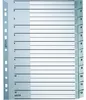 Leitz 12820000, Zakładka do kart numeryczna, Karton, Szary, Podgląd zdjęcia produktu 2