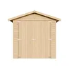 Dřevěná garáž 6 m² − komora s okny − V222xD320xŠ244 cm - Náhled obrázku produktu 4
