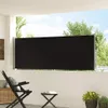 vidaXL Výsuvná boční markýza 100×300 cm černá Náhled obrázku produktu 3