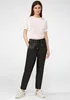 Pantalon en cuir pour femme Jogger en cuir Ricano EMILIA - Voir les images du produit 2