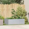 vidaXL Kvetináč 120x80x40 cm Pozinkovaná oceľ Náhľad obrázku produktu 3
