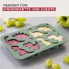 Fackelmann Silikon Eiswürfelform Dino Design  Flexibel, Produktbild-Vorschau 4