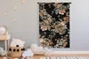 MuchoWow® Wandteppich Wandbehang Blumen - Stillleben - Produktbild-Vorschau 4