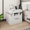COSTWAY 1 szt. stolik nocny, stolik przy łóżku stolik do Podgląd zdjęcia produktu 8