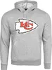 New Era Fleece Hoody - NFL Kansas City Chiefs grau - L Náhľad obrázku produktu 1