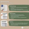 PVC-Lamellenvorhang Set 20 cm – alle Teile für einen PVC Produktbild-Vorschau 6