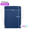 EllaTex Turnbeutel 37x46 cm – Gym Sack aus 100% Baumwolle Produktbild-Vorschau 7