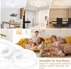 TRMLBE Deckenleuchte 60W LED Deckenlampe mit Fernbedienung Produktbild-Vorschau 3