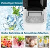 Eiswürfelmaschine, Eiswürfelbereiter mit 2L Wassertank & 2 Produktbild-Vorschau 5