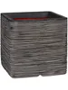 Capi Blumentopf Nature Rib Quadratisch 30x30 cm Anthrazit Produktbild-Vorschau 13