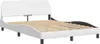 Bettgestell "Viana" mit LED ohne Matratze Weiß 140x190 cm Produktbild-Vorschau 8