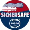 A circular logo with text and graphics related to tools. Produktbild-Vorschau